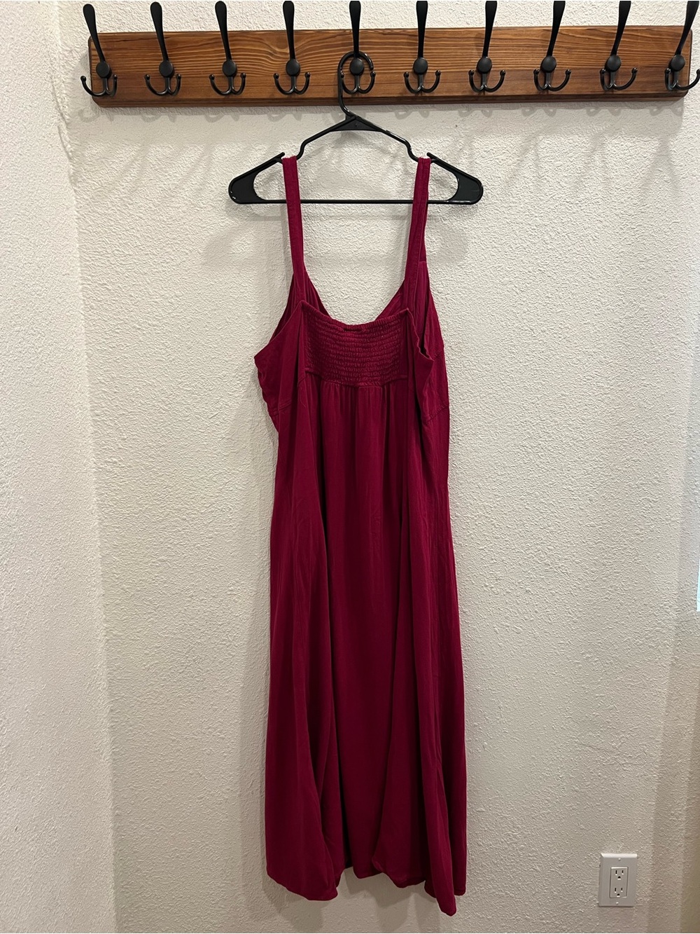 Universal Thread Sleeveless Maxi Dress in Deep Raspberry - Picture 2 of 3